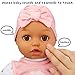 Baby Born My Real Baby Doll Ava - Light Brown Eyes: Realistic Soft-Bodied Baby Doll Ages 3 & Up, Sound Effects, Drinks & Wets, Mouth Moves, Cries Real Tears, Eyes Open & Close, Pacifier