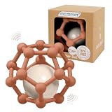 Balles sensorielles MCGMITT pour b&eacute;b&eacute;s et tout-petits &agrave; saisir et &agrave; m&acirc;cher, jouets Genball sensoriels pour nouveau-n&eacute;s Cadeaux pour enfants pour l'&eacute;ducation de la petite enfance (Cloche Orange)