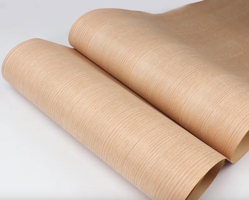 Chapa de madera de roble rojo de 2,5 metros con soporte kraft para carpintería 6