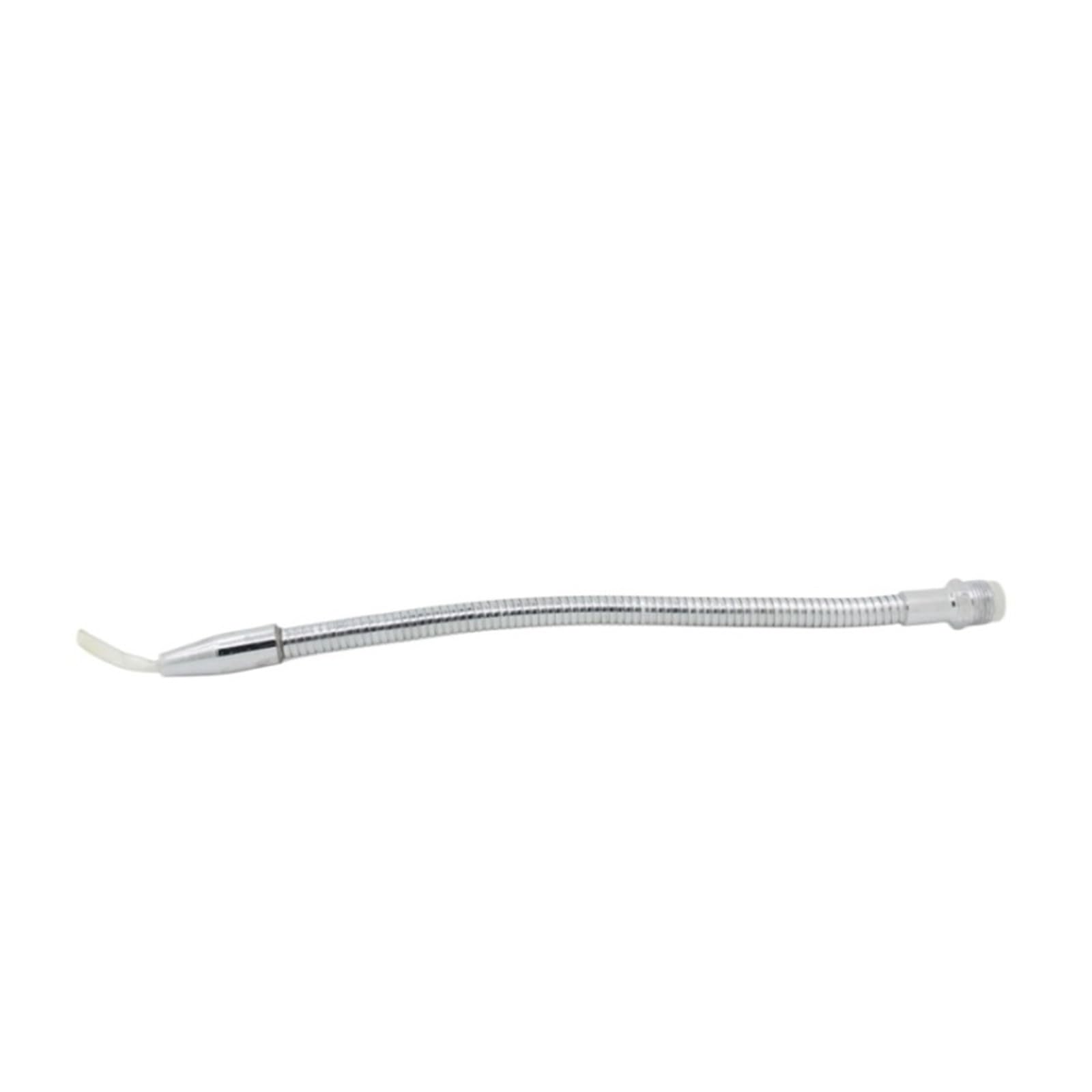 1/4" 3/8" 1/2" Metal Flat Nozzle Flexible Round Nozzle Water Oil Coolant Pipe Hose 700mm to 1000mm Lathe Switch (Size : C-Male 800mm, Color : 1/4 inch)