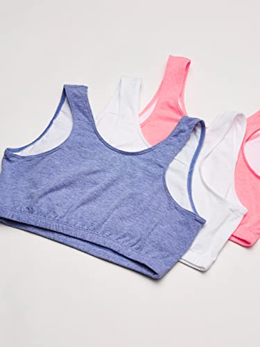 Image of Fruit of the Loom Women's Built-Up Sports Bra, (Pack of 3)