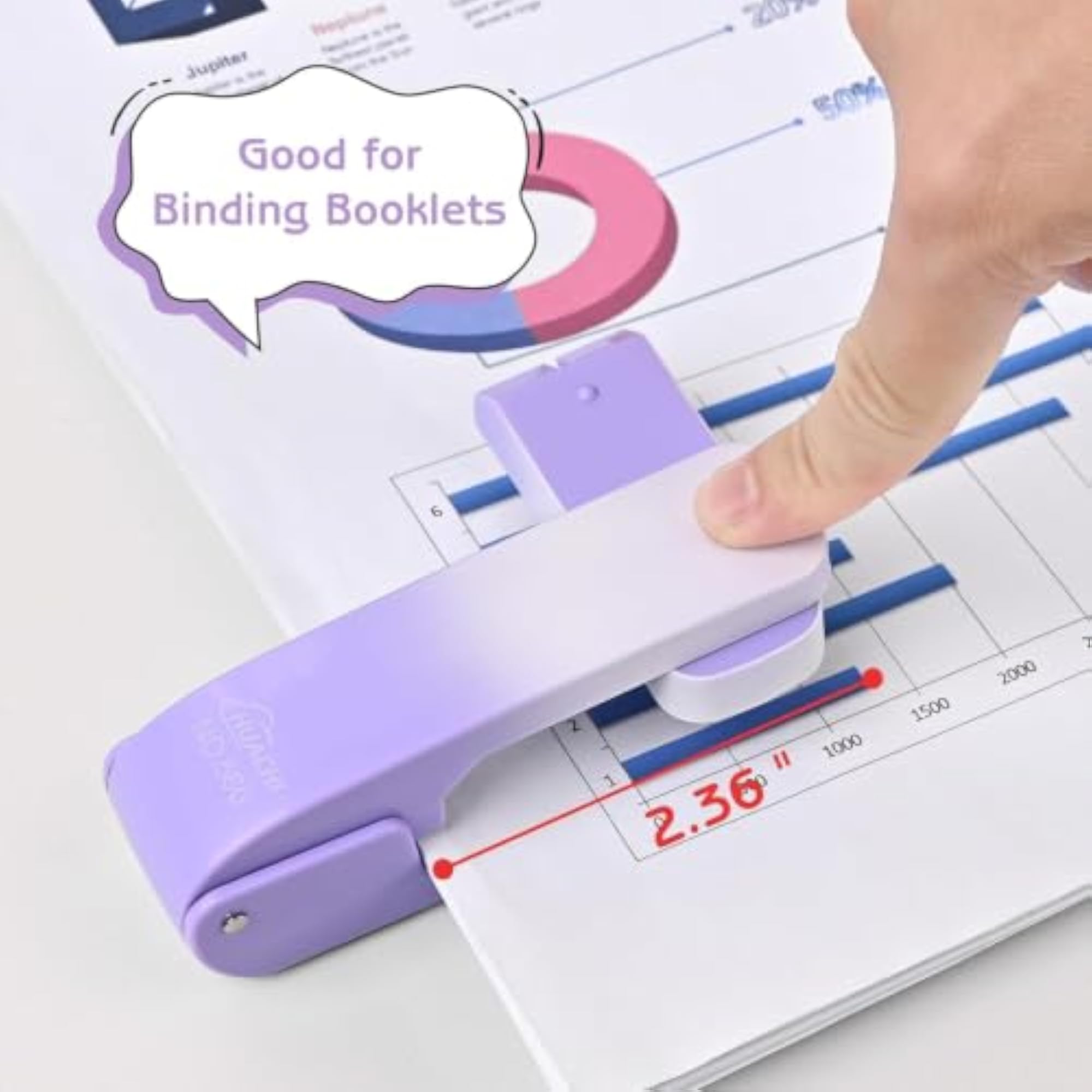Stapler Machine with 360 Degree Rotating Swing Arm