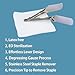 Skin Staple Removal Kit, Includes Staple Remover and Gauze Sponge, Steriled, Ideal for Hospitals and Clinics (1)