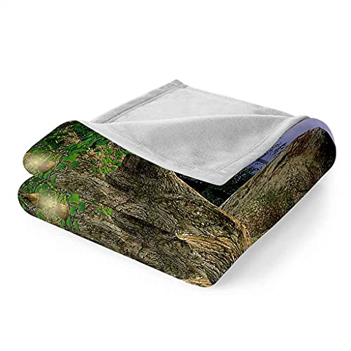 Couverture flanelle hibou anti-froid pour canapé et lit confortable - 6