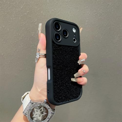 RNOZX iPhone XS Max�p �\�t�g�Ȃʂ�����݃t�@�[ �ӂ�ӂ�P�[�X �ё��̒����g�����ϏՌ������Y�ی�J�o�[�iiPhone XS Max�p/�u���b�N�j