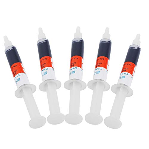 5 pçs/conjunto Pasta de polimento para moagem Adamas Grão composto de lapidação W0,5 a W40 320 a 100