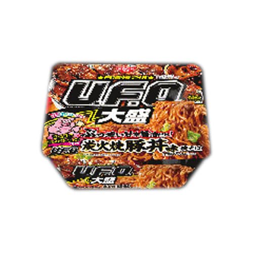 日清 焼そばU.F.O.大盛 甘辛醤油だれ 炭火焼豚丼味 12個