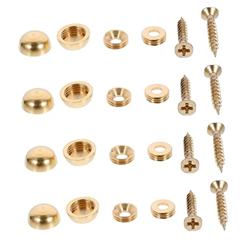 KICHOUSE 2sets Self-Tapping Screw Nails for Advertising Boards and Thickened Perfect for Furniture Repairs 16pcs*2