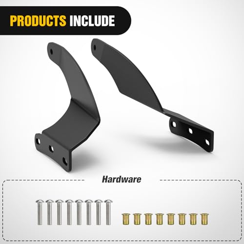 Image of Nilight 52 inch Curved Light Bar Bracket for 02-08 RAM 1500 03-09 RAM 2500 3500