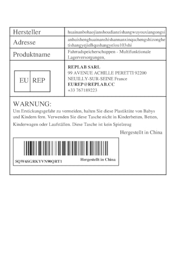 Storage Shed, Multifunctional Storage Supplies, Oxford Fabric Organiser Shelter for Motorcycle Garden Tools, Lawn Mower Pool Equipment - Image 10