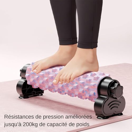 Rouleau de mousse pour le corps à ventouse fixe libérant les tensions