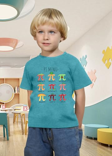 Image of Pi Day Shirt Toddlers Boys Girls Math Lover Tshirt Happy Pi Day Gifts Graphic Tee Kids Short Sleeve Tops