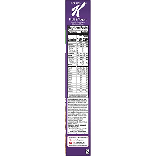 Image of Special K Kellogg's Fruit & Yogurt Cereal 368G