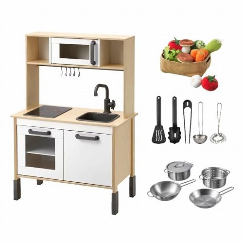 Amazon | 【セット商品】IKEA イケア おままごとキッチン 木製