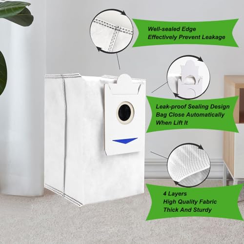 Image of Replacement Parts for Deebot X2 OMNI /X2 OMNI COMPLETE /T30s /T30S AI /T30S PRO /T30S CARE /X5 PRO OMNI /DEX86 Vacuum Cleaner Ecovacs Deebot Dust Bags