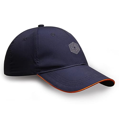 Boldfit Head Caps for Men Unisex Mens Caps with Adjustable Strap in Summer for Men Caps Men for All Sports Cap for Girls caps Gym Caps for Men Women Cap Sports Caps for Men with Airholes – Blue