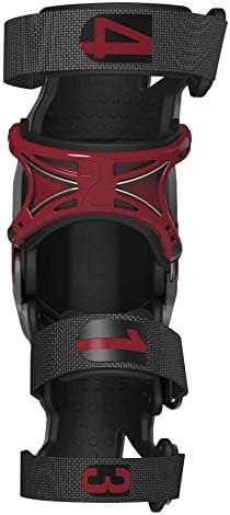 Mobius Mdx8 Knee Brace Gry/Crim Md 1010303 New