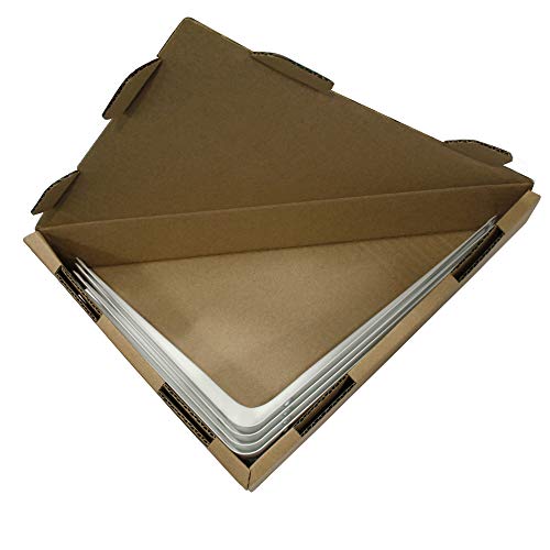 Shelf Brackets White 8 X 10 Inches Pack Of 4 Pcs Great For Hanging Shelves Supports #TOP5