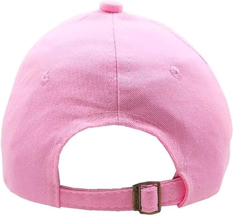 Girl's Pink Smile Cap (Free Size)4