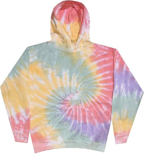 Colortone Tie Dye Hoodie Kids 2-4 (XSM) Zen Rainbow