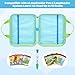 Carrying Case Compatible with Leapfrog LeapReader System Learn-to-Read 10 Book Mega Pack, Portable Storage Bag Fits for Leapfrog LeapReader Reading and Writing System,Blue
