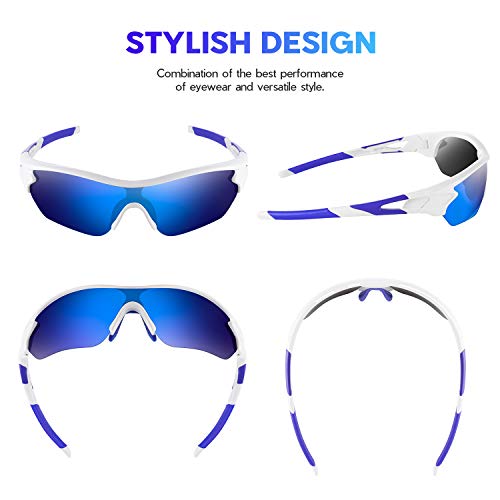 Image of BEACOOL Polarized Sports Sunglasses for Men Women Youth