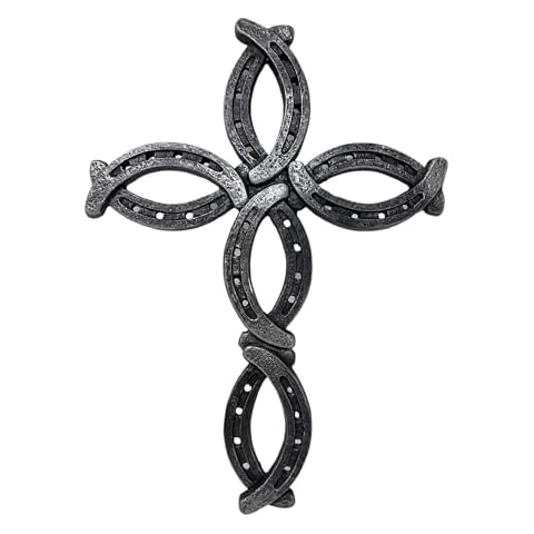 BestGiftEver Rustic Iron Wall Cross Cover