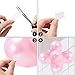 UPINS 3000 Pcs Point Dots Balloon Glue Removable Adhesive Point Tape, 30 Rolls Double Sided Dots Stickers for Craft Wedding Decoration