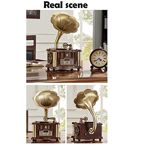 Haut-Parleur Bluetooth rétro, Gramophone à Platine Vinyle Vintage en Forme d’entrée auxiliaire, Lecteur USB, Double… - Les Beatles, Paul McCartney, John Lennon, RIngo Starr, George Harrison Haut-Parleur Bluetooth rétro, Gramophone à Platine Vinyle Vintage en Forme d'entrée auxiliaire, Lecteur USB, Double… – Image 8