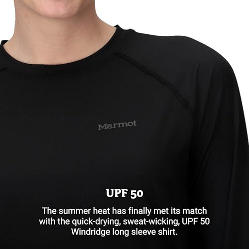 Image of MARMOT Women's Windridge Moisture Wicking, Breathable, UPF 50 Long Sleeve Shirt
