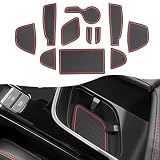 SXCY for 2025 2026 Acura ADX Accessories Cup Holder Inserts Liner(Red)
