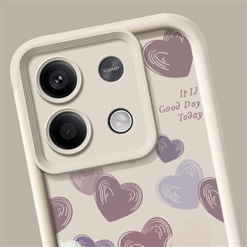 Capa de silicone com formato de coração para Xiaomi Poco F6 X5 X6 M6 Pro 13T 14T para Redmi Note 13 12 11 14 Pro 4G 5G K70E 11S, capa macia de TPU, preta, para Poco X6