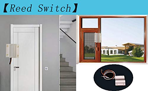 5X interruptor magnético palheta normalmente aberto fechado NC SEM alarme de porta de segurança/inte