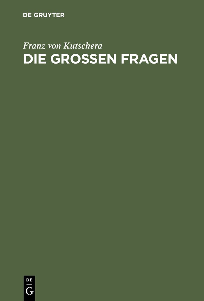 Die großen Fragen: Philosophisch-Theologische Gedanken