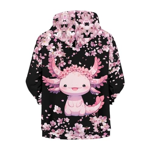 Image of Biyejit Kids Novelty 3D Graphic Printed Hooded Sweatshirt