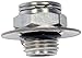 Dorman 800-619 Transmission Line Connector – 3/8 in QD Tube x 9/16-18 UNF Thread Compatible with Select Models