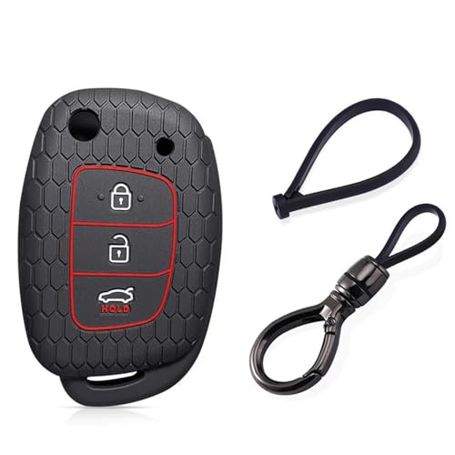 Capuchons clé en silicone Hyundai Solaris I40 I10 étui protection clé