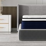 4. Respirant et confortable, réversible à utiliser : La surface du matelas est faite d'un tissu respirant et confortable, combiné à une couche de mousse à mémoire de forme en gel, qui régule efficacement la température, réduit la sensation d'étouffement et maintient un environnement de sommeil sec et confortable. De plus, ce matelas prend en charge une utilisation double face, vous permettant de choisir différentes sensations de sommeil en fonction de vos besoins personnels et de prolonger la durée de vie du matelas.
