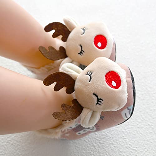 Toddler Winter Cute Cartoon Shoes Boys Girls First Walking Shoes Floor Socks Shoes Non Slip Shoes Baby Sock Shoes2
