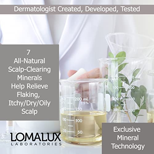 Loma Lux Dandruff Pill - All Natural Scalp & Itch Clearing Minerals Taken Orally - Dermatologist Developed - Clears Dandruff, Oily Scalp, Itchy Scalp, Dry Scalp - No Harsh Chemicals To Irritate Scalp #TOP6