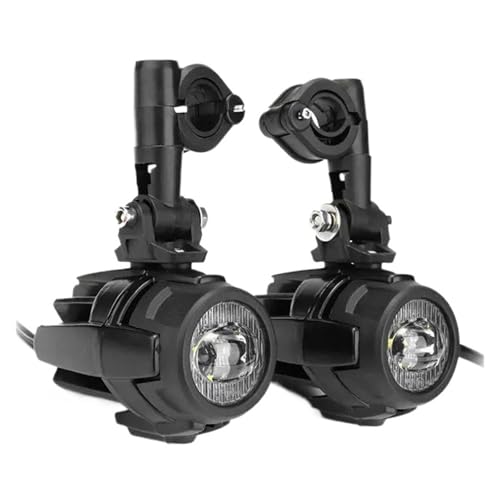 Faro delantero LED moto para rutas nocturnas y viajes con lluvia intensa kit impermeable