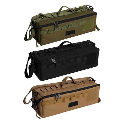 Bolsa de nailon para camping para guardar parrillas y útiles 8