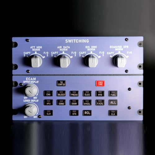 Panel de Cabina ECAM Tamaño Completo A32X para MSFS 2020/2024 miniatura 3