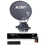  ALDEN Onelight Evo Platinium Parabole Satellite Automatique 60cm + Récepteur Satellite SATMATIC HD TNTSAT