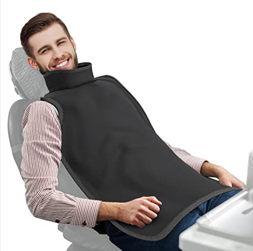 Radiate Lead Apron For X-Rays - X Ray Dental Lead Vest With Thyroid Shield Radiation Protection Collar - One Size Fits All Adult And Kids Apron For Dentist Xray Machine, Radiology Equipment, Lab-Black #TOP1