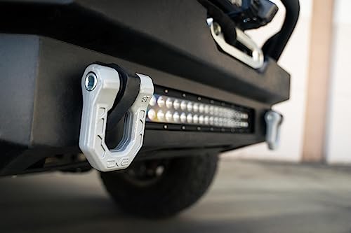 DV8 Offroad Grilhões de anel D da série Elite | Par | Limite de carga operacional de 8 toneladas | (