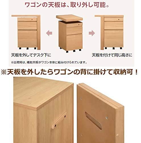Amazon.co.jp: カリモク ボナシェルタ/デスクワゴン デスク奥行60cm 