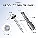 Metal Roofing Screws 10 x 1-1/2 inch, Zinc Plated Hex Head Sheet Metal Roof Screw with EPDM Washer for Corrugated Roofing，etal, Wood and Slate Roofs.(260PCS)