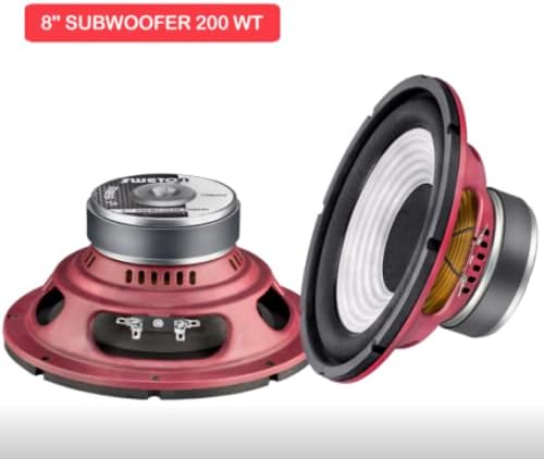 Sweton SOUMIK ELECTRICALS 8 inch, 160 Watt, 4 Ohm Subwoofer