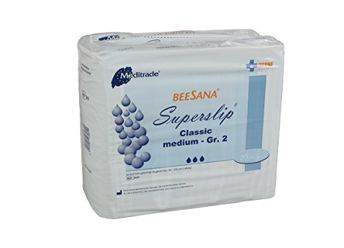 Meditrade beesana superslip súper mediano tamaño 2, 1er manada (1 x 15 pcs)
